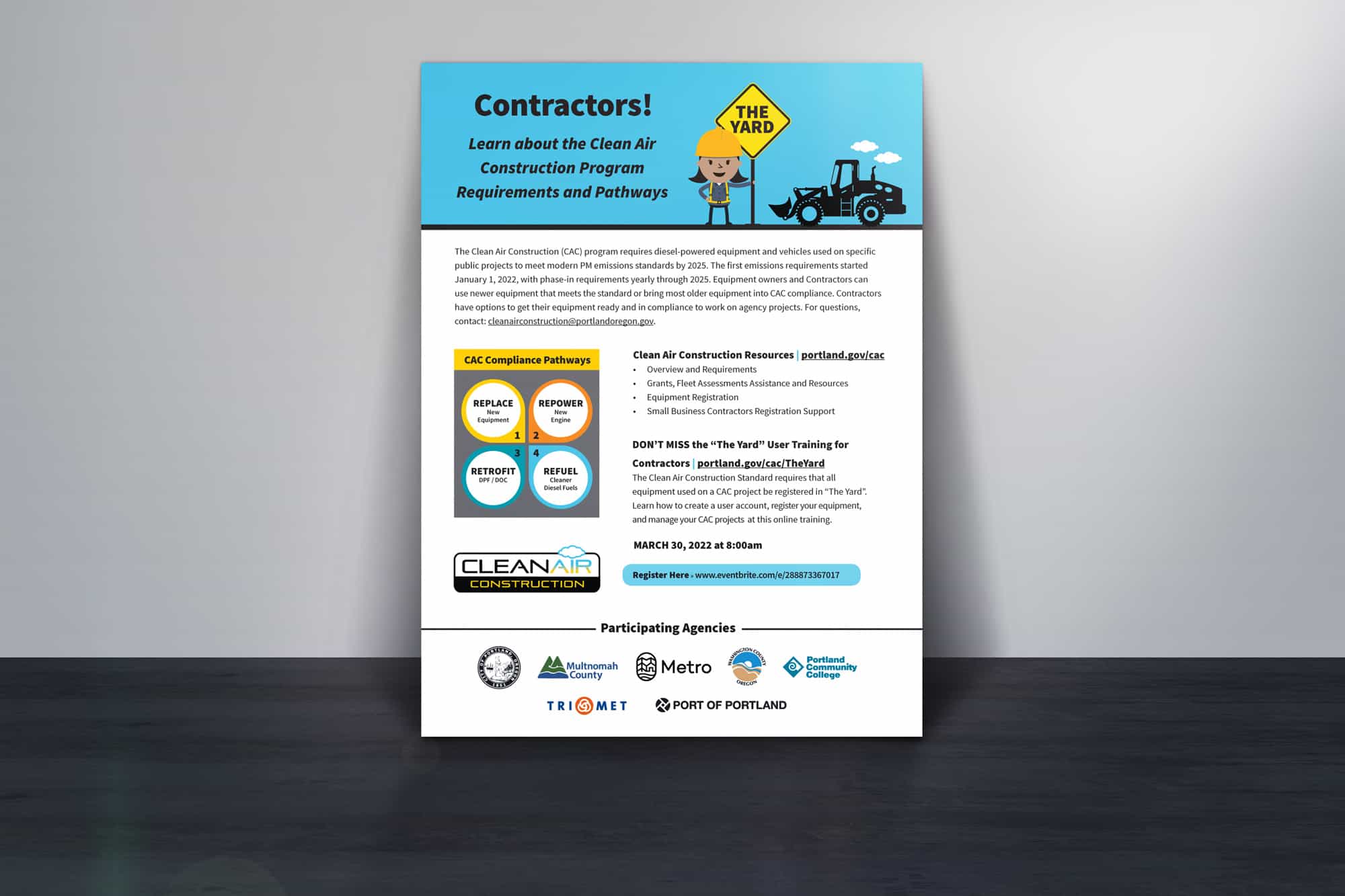 Clean Air Construction E-Blast