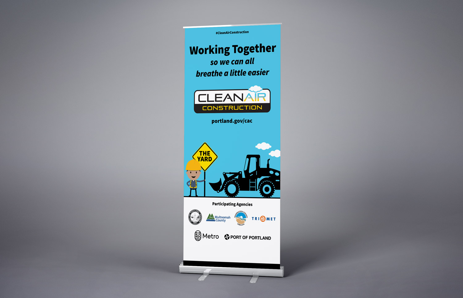 Clean Air Construction Banner