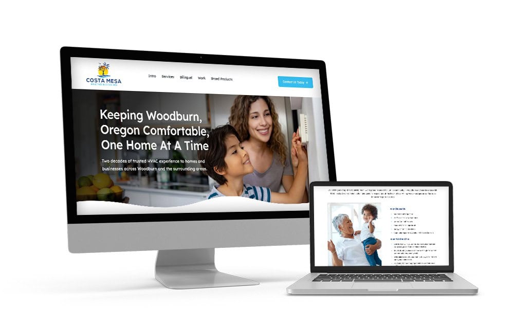 Costa Mesa Website by Twirl Advertising & Design